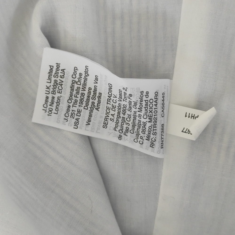 🌞J Crew seersucker dress sz 6 EUC - Picture 11 of 11